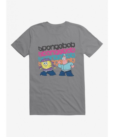 Unique SpongeBob SquarePants Dance Crew SpongeBob Patrick T-Shirt $7.27 T-Shirts