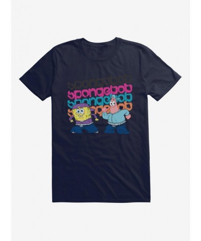 Unique SpongeBob SquarePants Dance Crew SpongeBob Patrick T-Shirt $7.27 T-Shirts