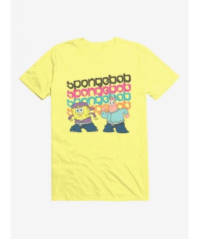 Unique SpongeBob SquarePants Dance Crew SpongeBob Patrick T-Shirt $7.27 T-Shirts