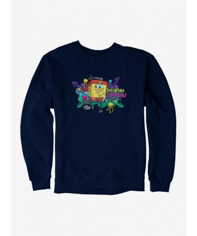 Wholesale SpongeBob SquarePants Hip Hop Jellyfish Jammin' Sweatshirt $10.33 Sweatshirts