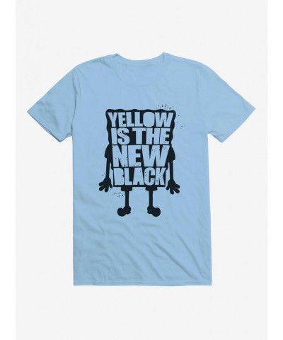 Exclusive Price SpongeBob SquarePants Yellow Is The New Black T-Shirt $8.80 T-Shirts