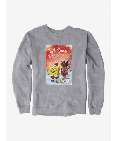 Discount SpongeBob SquarePants 'Tis The Season For Absorbency Sweatshirt $12.69 Sweatshirts