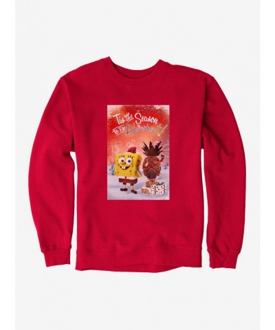 Discount SpongeBob SquarePants 'Tis The Season For Absorbency Sweatshirt $12.69 Sweatshirts