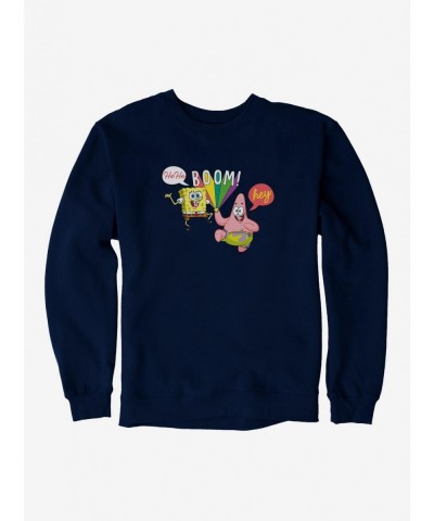 Value Item SpongeBob SquarePants Boom! Duo Sweatshirt $11.81 Sweatshirts