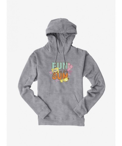 Festival Price SpongeBob SquarePants Fun In The Sun Script Hoodie $16.52 Hoodies