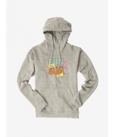 Festival Price SpongeBob SquarePants Fun In The Sun Script Hoodie $16.52 Hoodies