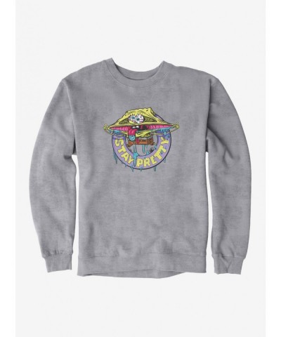 Festival Price SpongeBob SquarePants Stay Pretty SpongeBob Sweatshirt $14.46 Sweatshirts