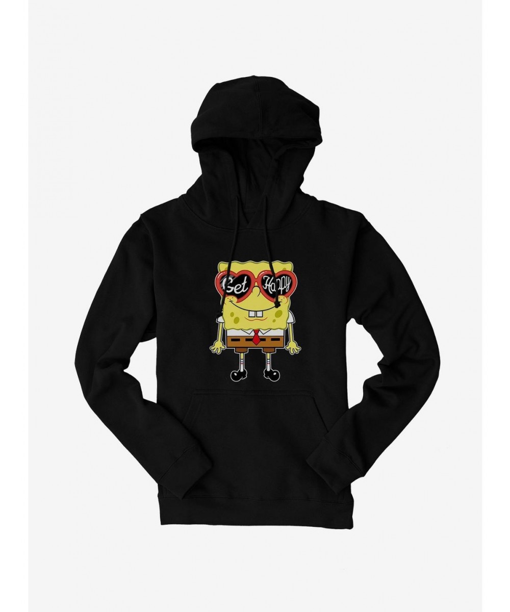 Big Sale SpongeBob SquarePants Get Happy Hoodie $15.80 Hoodies