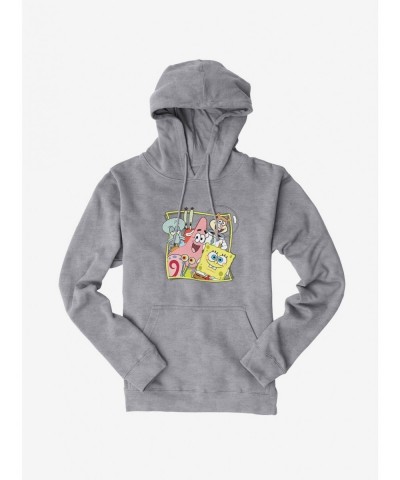 High Quality SpongeBob SquarePants Bikini Bottom Buddies Hoodie $16.52 Hoodies