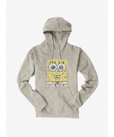 Absolute Discount SpongeBob SquarePants Square With Flair Comp Photo Hoodie $12.93 Hoodies