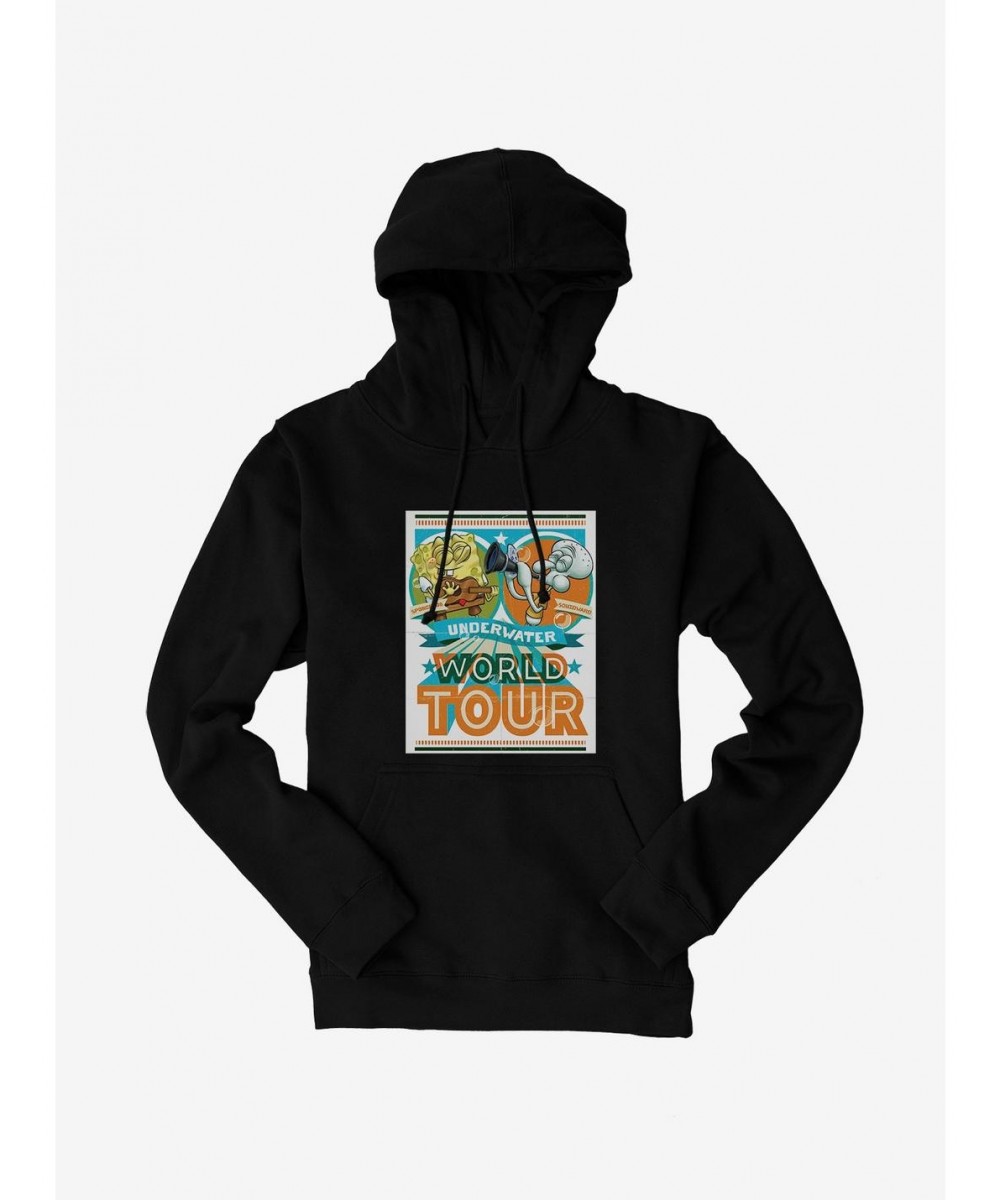 Exclusive Price SpongeBob SquarePants Underwater World Tour Hoodie $15.80 Hoodies