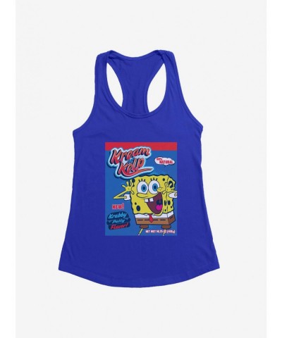 Seasonal Sale SpongeBob SquarePants Kream Of Kelp Girls Tank $9.56 Tanks