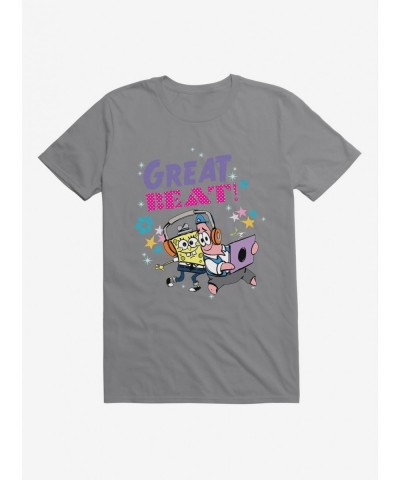 Limited Time Special SpongeBob SquarePants Great Beat SpongeBob Patrick T-Shirt $7.84 T-Shirts