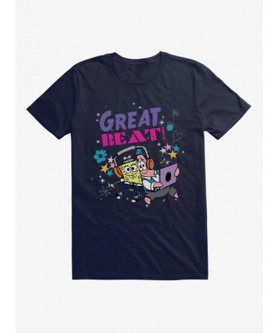 Limited Time Special SpongeBob SquarePants Great Beat SpongeBob Patrick T-Shirt $7.84 T-Shirts