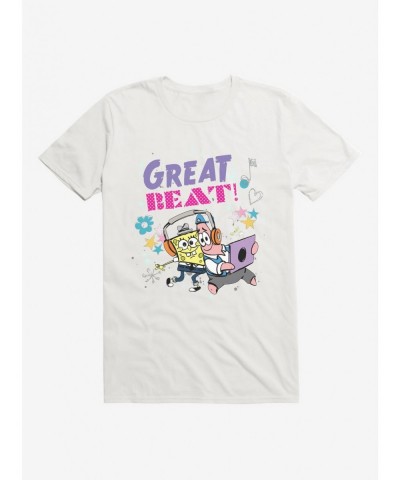 Limited Time Special SpongeBob SquarePants Great Beat SpongeBob Patrick T-Shirt $7.84 T-Shirts