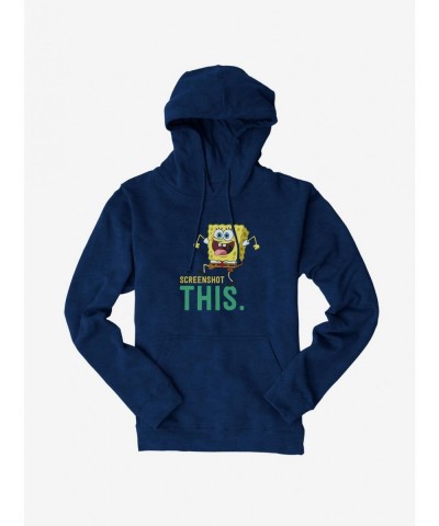 Pre-sale SpongeBob SquarePants Screenshot This Hoodie $15.09 Hoodies