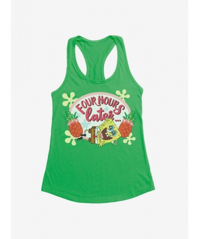 Sale Item SpongeBob SquarePants 4 Hours Later Girls Tank $7.77 Tanks