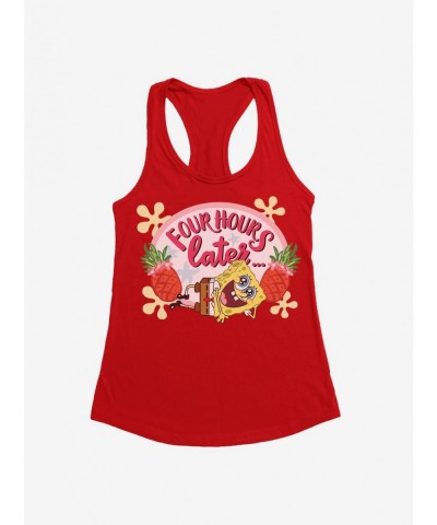 Sale Item SpongeBob SquarePants 4 Hours Later Girls Tank $7.77 Tanks