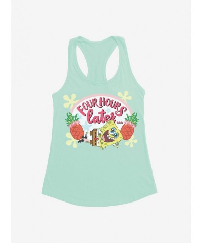 Sale Item SpongeBob SquarePants 4 Hours Later Girls Tank $7.77 Tanks