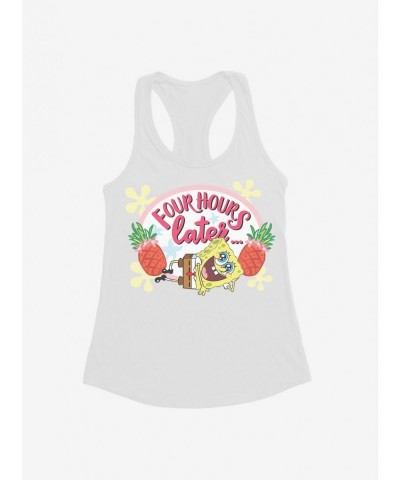 Sale Item SpongeBob SquarePants 4 Hours Later Girls Tank $7.77 Tanks