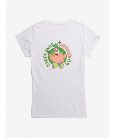 New Arrival SpongeBob SquarePants Happy St. Patrick's Day Girls T-Shirt $9.96 T-Shirts