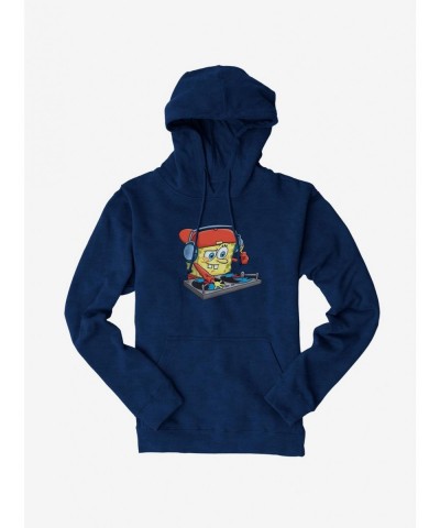 Absolute Discount SpongeBob SquarePants DJ Sponge Turntable Hoodie $11.14 Hoodies