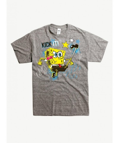 Cheap Sale SpongeBob SquarePants Kick It Like SpongeBob T-Shirt $6.88 T-Shirts