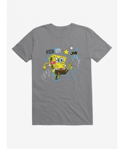 Cheap Sale SpongeBob SquarePants Kick It Like SpongeBob T-Shirt $6.88 T-Shirts