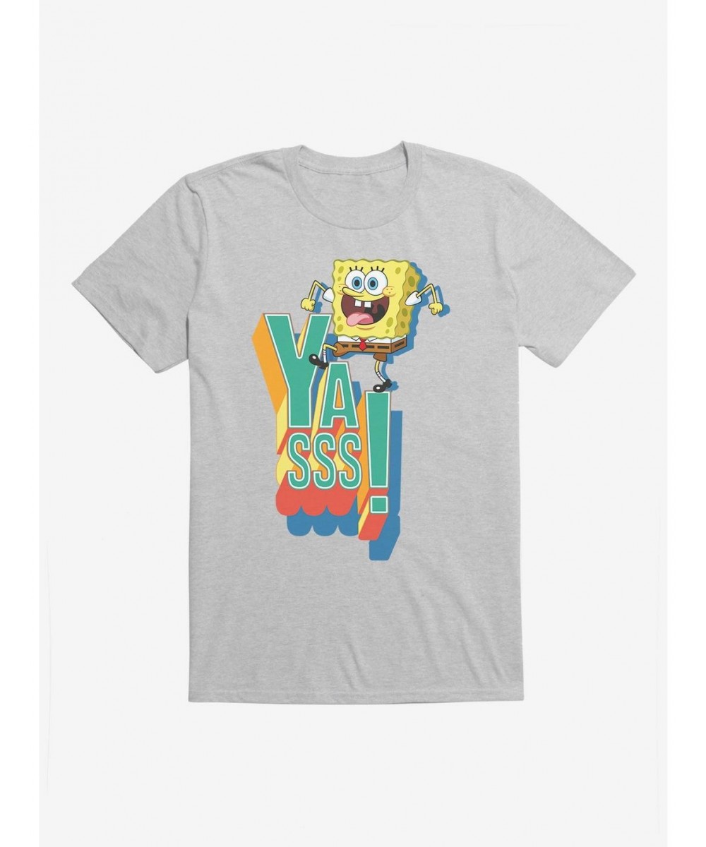 Value for Money SpongeBob SquarePants Yasss T-Shirt $8.41 T-Shirts