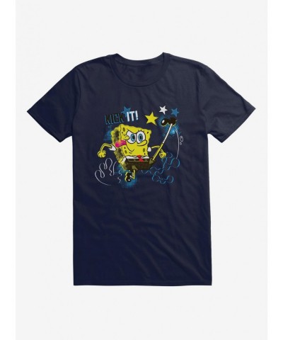 Cheap Sale SpongeBob SquarePants Kick It Like SpongeBob T-Shirt $6.88 T-Shirts