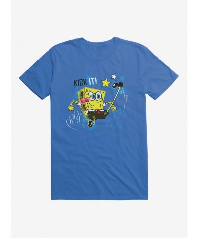 Cheap Sale SpongeBob SquarePants Kick It Like SpongeBob T-Shirt $6.88 T-Shirts