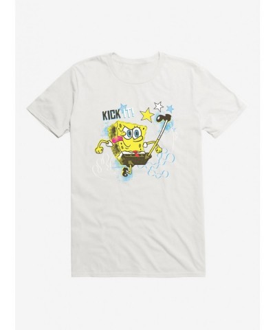 Cheap Sale SpongeBob SquarePants Kick It Like SpongeBob T-Shirt $6.88 T-Shirts