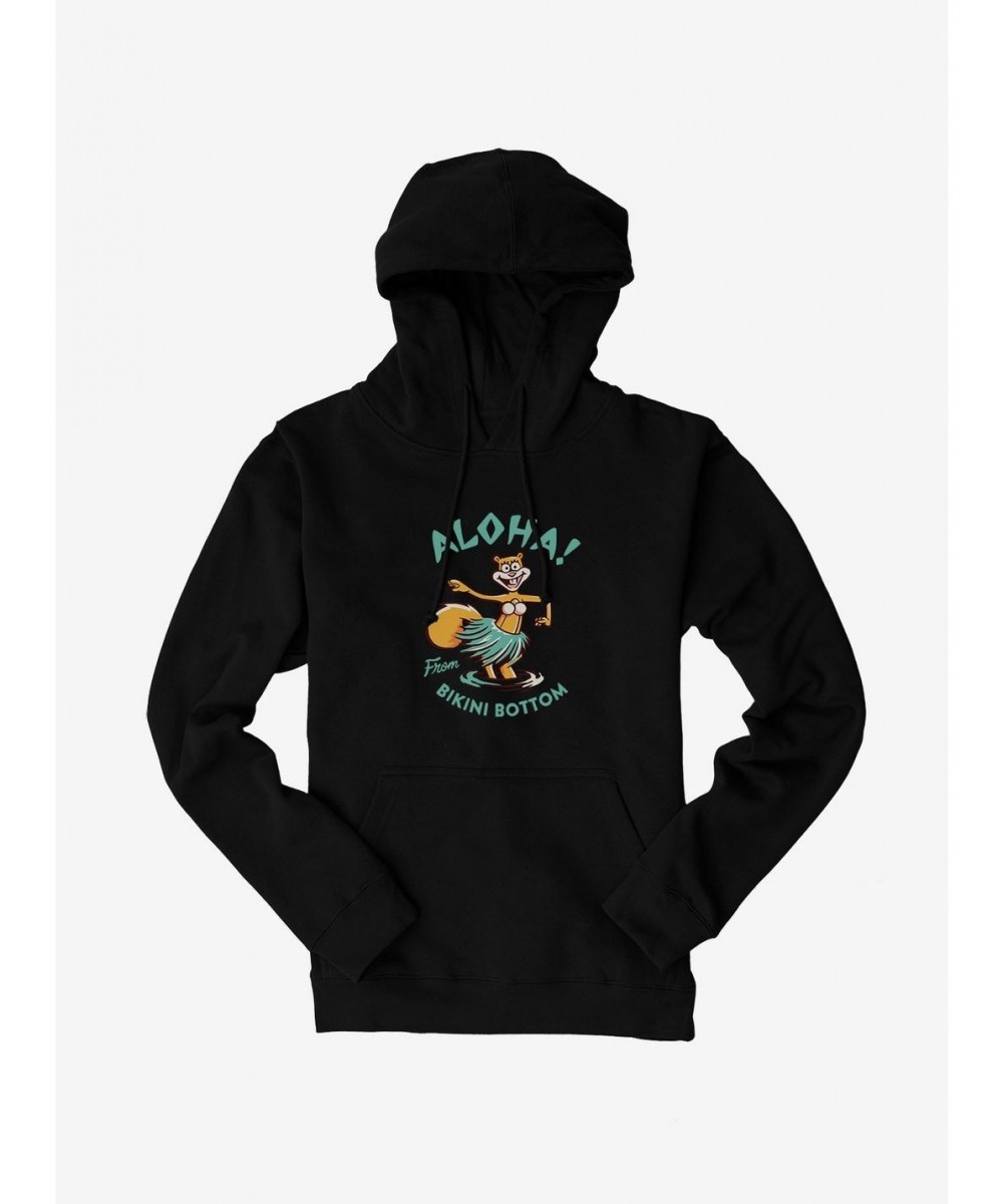 Big Sale SpongeBob SquarePants Sandy Aloha Hoodie $17.24 Hoodies