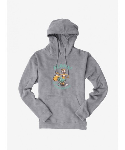 Big Sale SpongeBob SquarePants Sandy Aloha Hoodie $17.24 Hoodies