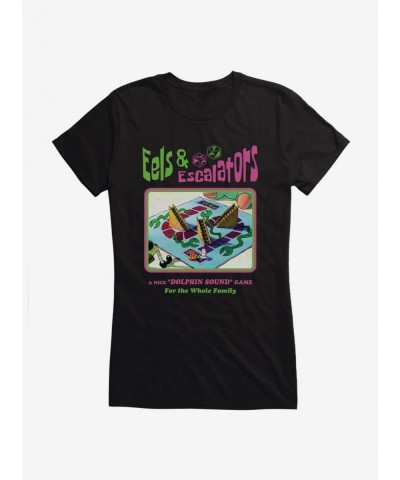 Limited Time Special SpongeBob SquarePants Eels and Escalators Game Girls T-Shirt $8.17 T-Shirts