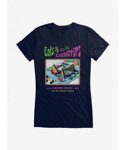 Limited Time Special SpongeBob SquarePants Eels and Escalators Game Girls T-Shirt $8.17 T-Shirts