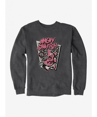 Absolute Discount SpongeBob SquarePants Punk Angry Starfish Sweatshirt $14.76 Sweatshirts