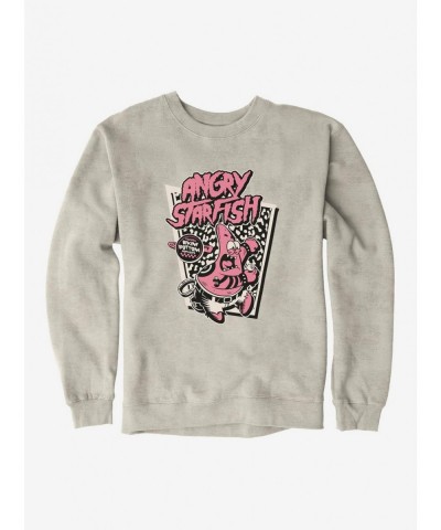 Absolute Discount SpongeBob SquarePants Punk Angry Starfish Sweatshirt $14.76 Sweatshirts