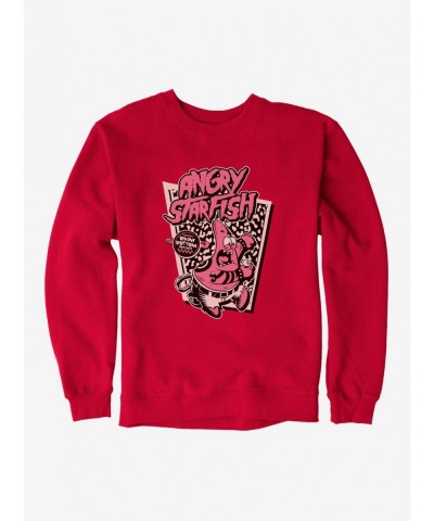 Absolute Discount SpongeBob SquarePants Punk Angry Starfish Sweatshirt $14.76 Sweatshirts