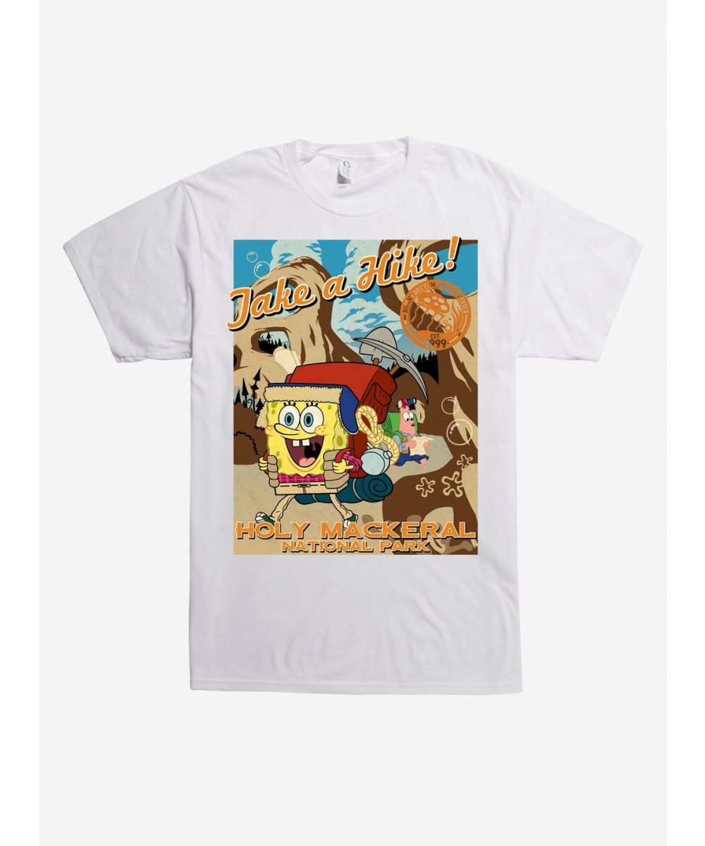 Seasonal Sale SpongeBob SquarePants Take A Hike T-Shirt $8.80 T-Shirts