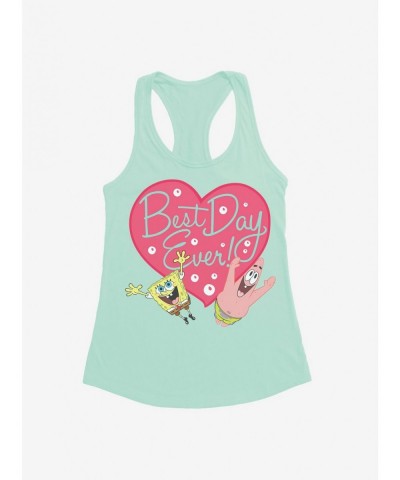 Trendy SpongeBob SquarePants Best Day Ever Girls Tank $6.77 Tanks