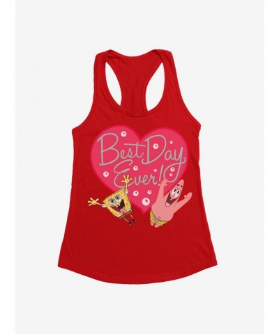 Trendy SpongeBob SquarePants Best Day Ever Girls Tank $6.77 Tanks