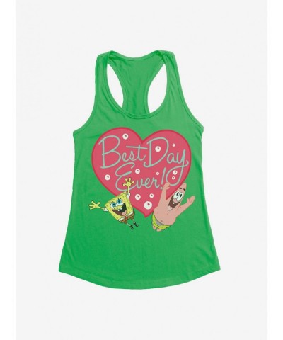 Trendy SpongeBob SquarePants Best Day Ever Girls Tank $6.77 Tanks