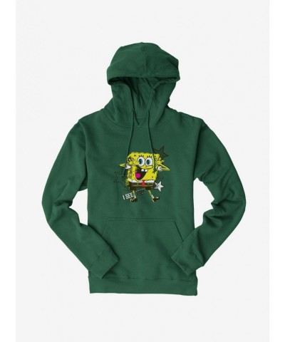 Cheap Sale SpongeBob SquarePants I See You Stars Hoodie $16.16 Hoodies