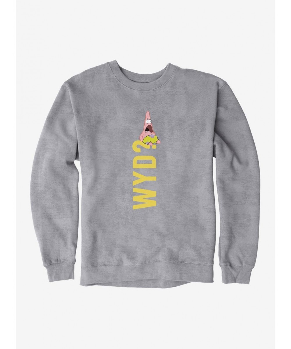 Value Item SpongeBob SquarePants WYD Patrick Sweatshirt $12.69 Sweatshirts