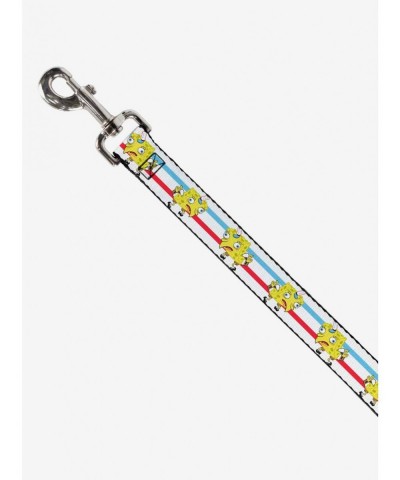 Absolute Discount Spongebob Squarepants Mocking Pose Striped Dog Leash $7.33 Leashes