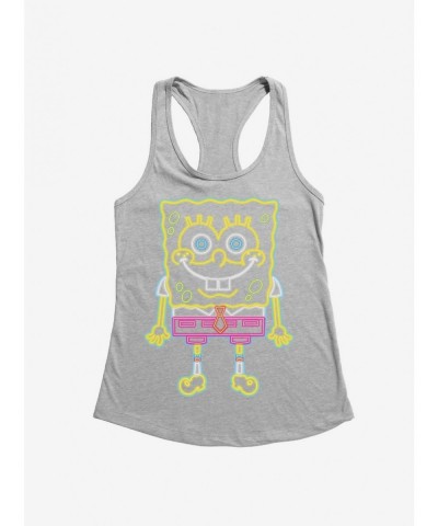 Value Item SpongeBob SquarePants Neon Bob Girls Tank $7.17 Tanks