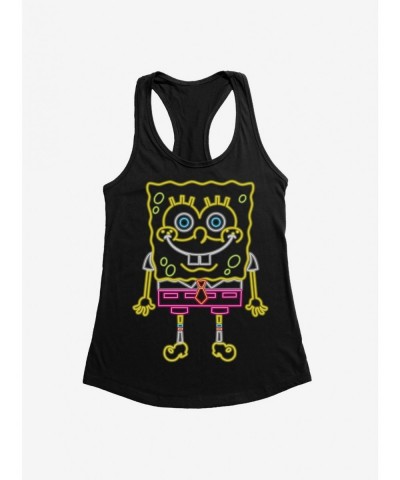 Value Item SpongeBob SquarePants Neon Bob Girls Tank $7.17 Tanks