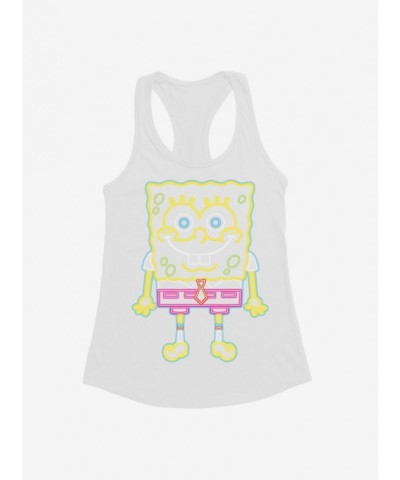 Value Item SpongeBob SquarePants Neon Bob Girls Tank $7.17 Tanks