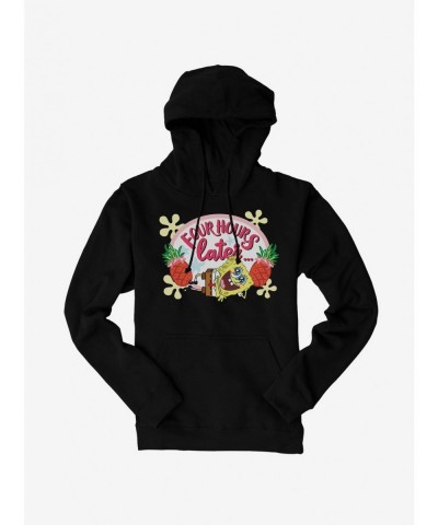 High Quality SpongeBob SquarePants 4 Hours Later Hoodie $17.60 Hoodies